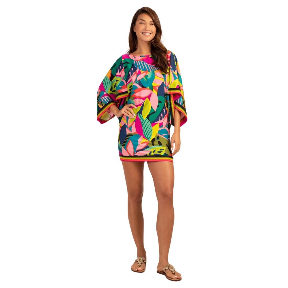 TRINA TURK Rainforest Tunic Mini-Dress  / NWT / Size M, L  / SOLD OUT ONLINE